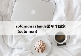 solomon islands是哪个国家（solomon）