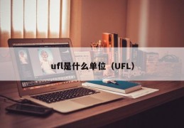 ufl是什么单位（UFL）
